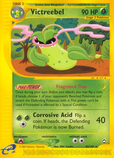 Victreebel – Aquapolis nr 042/147 (Standard)