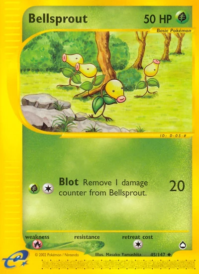Bellsprout – Aquapolis nr 045/147 (Standard)