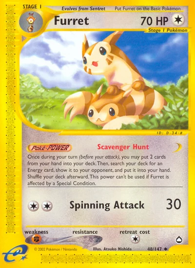 Furret – Aquapolis nr 048/147 (Standard)