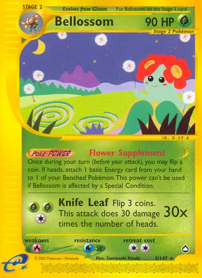 Bellossom – Aquapolis nr 005/147 (Standard)