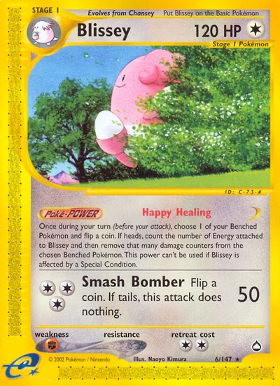Blissey – Aquapolis nr 006/147 (Standard)