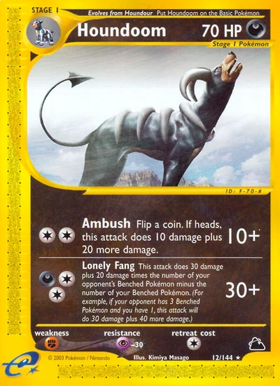 Houndoom – Skyridge nr 012/144 (Standard)