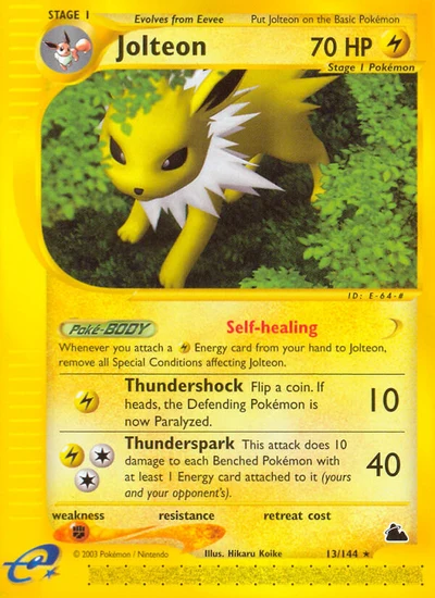 Jolteon – Skyridge nr 013/144 (Standard)