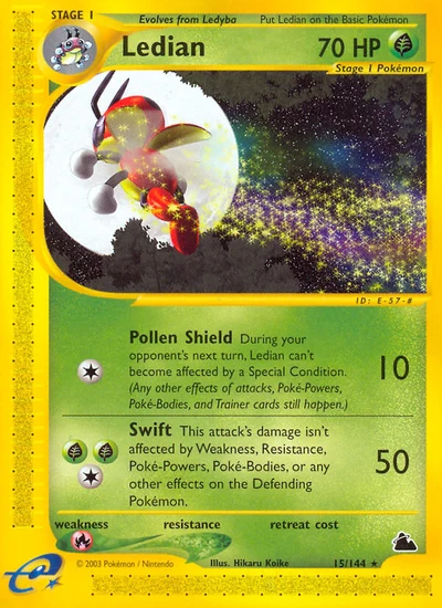 Ledian – Skyridge nr 015/144 (Standard)
