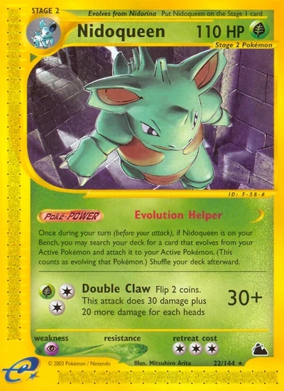 Nidoqueen – Skyridge nr 022/144 (Standard)