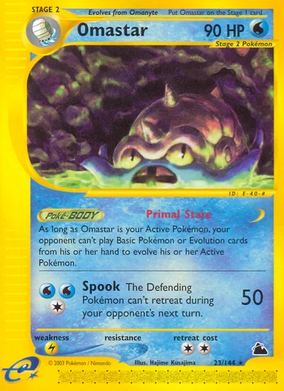 Omastar – Skyridge nr 023/144 (Standard)