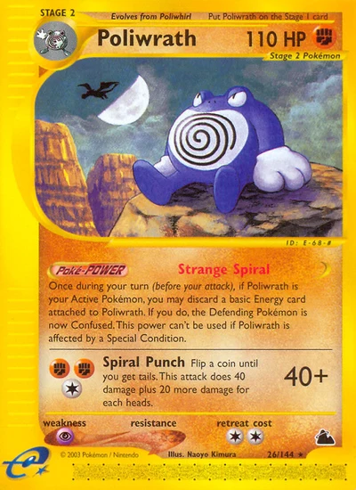 Poliwrath – Skyridge nr 026/144 (Standard)