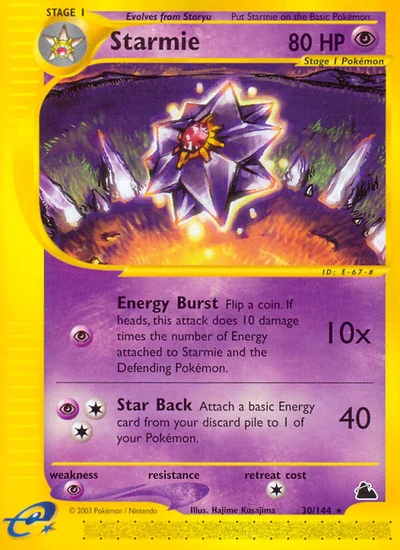 Starmie – Skyridge nr 030/144 (Standard)