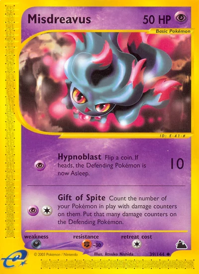Misdreavus – Skyridge nr 039/144 (Standard)