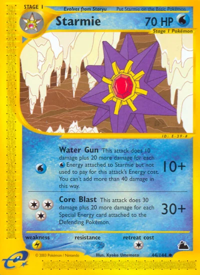Starmie – Skyridge nr 044/144 (Standard)
