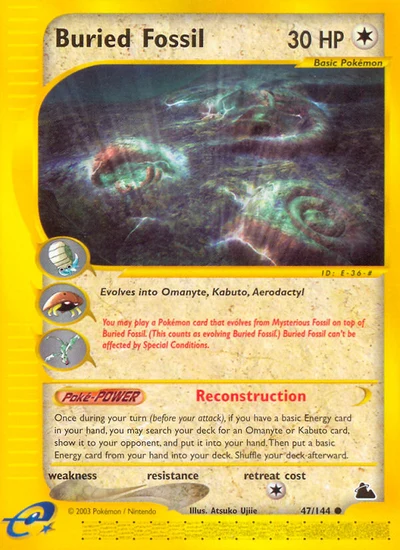 Buried Fossil – Skyridge nr 047/144 (Standard)