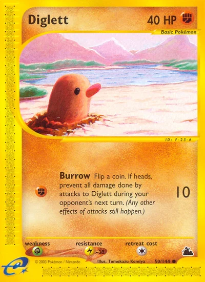 Diglett – Skyridge nr 050/144 (Standard)