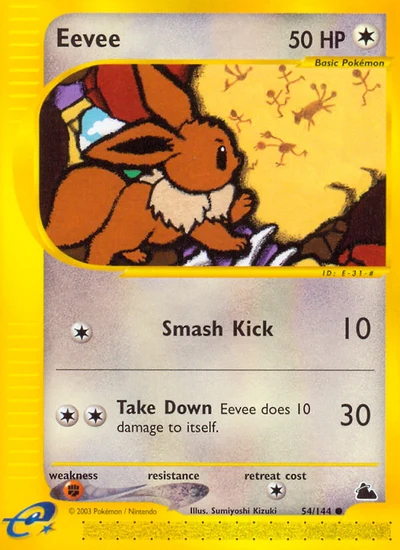 Eevee – Skyridge nr 054/144 (Standard)
