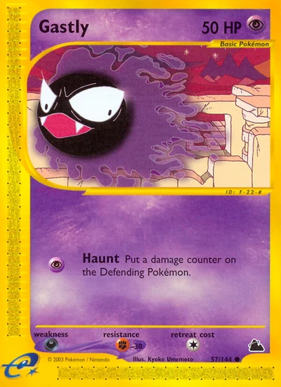 Gastly – Skyridge nr 057/144 (Standard)