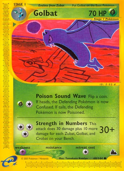 Golbat – Skyridge nr 060/144 (Standard)