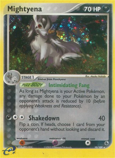 Mightyena – Ruby & Sapphire nr 010/109 (Standard)