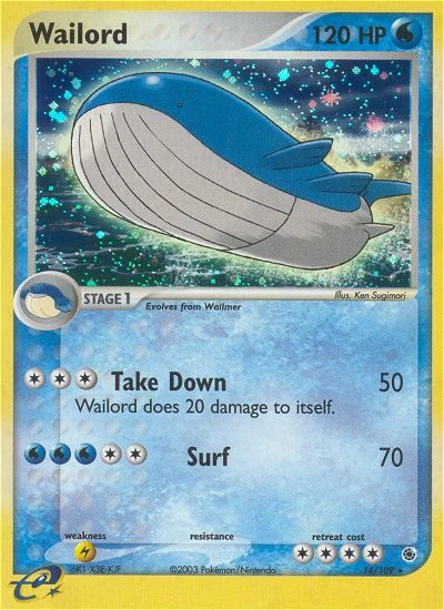 Wailord – Ruby & Sapphire nr 014/109 (Standard)