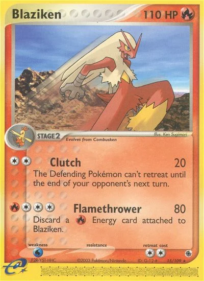 Blaziken – Ruby & Sapphire nr 015/109 (Standard)