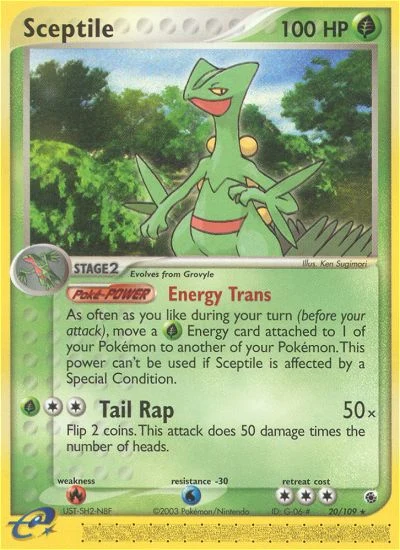 Sceptile – Ruby & Sapphire nr 020/109 (Standard)