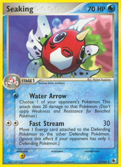 Seaking – Ruby & Sapphire nr 021/109 (Standard)