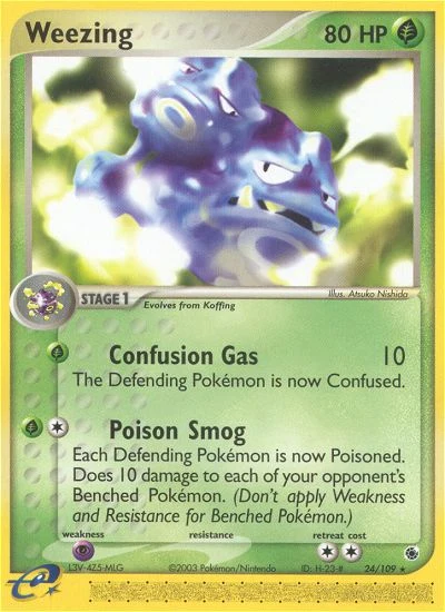 Weezing – Ruby & Sapphire nr 024/109 (Standard)