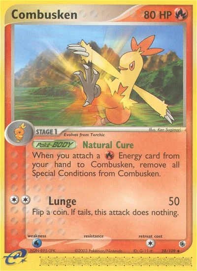 Combusken – Ruby & Sapphire nr 028/109 (Standard)