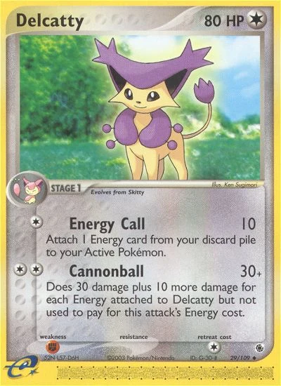 Delcatty – Ruby & Sapphire nr 029/109 (Standard)