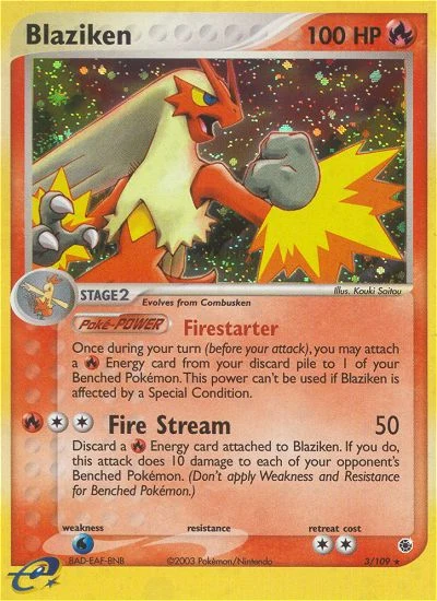 Blaziken – Ruby & Sapphire nr 003/109 (Standard)
