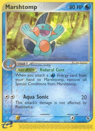 Marshtomp – Ruby & Sapphire nr 041/109 (Standard)