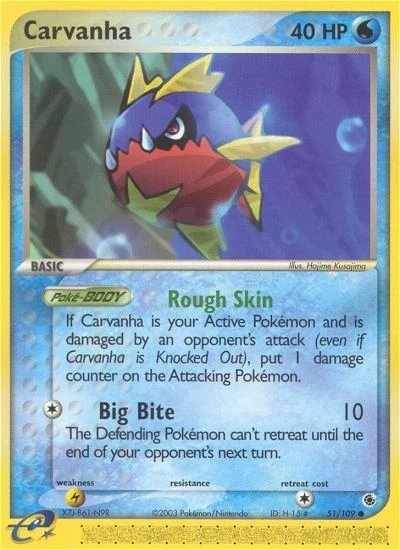 Carvanha – Ruby & Sapphire nr 051/109 (Standard)