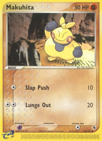 Makuhita – Ruby & Sapphire nr 056/109 (Standard)