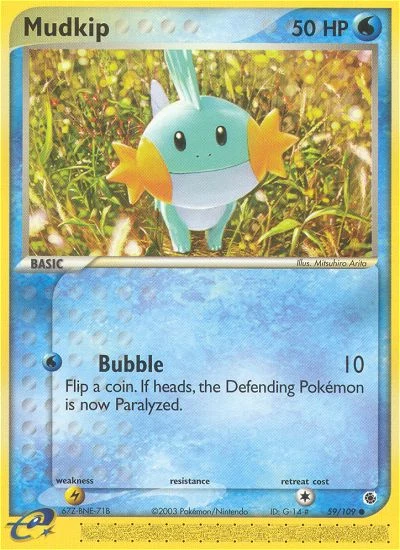 Mudkip – Ruby & Sapphire nr 059/109 (Standard)