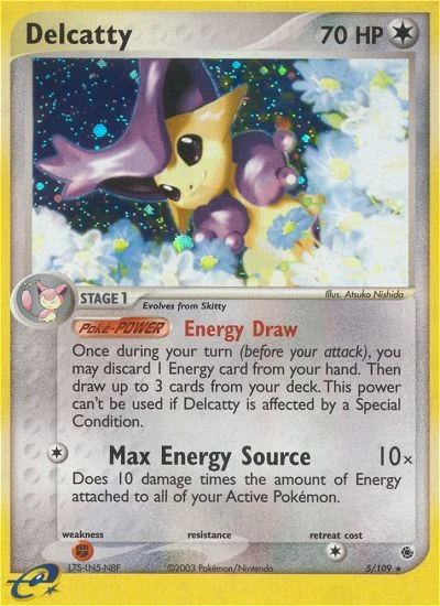 Delcatty – Ruby & Sapphire nr 005/109 (Standard)