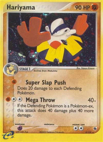 Hariyama – Ruby & Sapphire nr 008/109 (Standard)