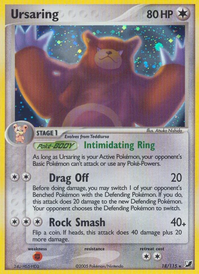 Ursaring – Unseen Forces nr 018/115 (Standard)