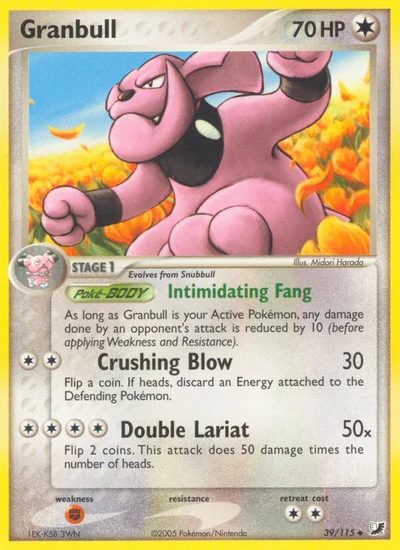Granbull – Unseen Forces nr 039/115 (Standard)