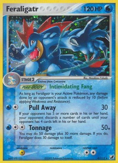 Feraligatr – Unseen Forces nr 004/115 (Standard)