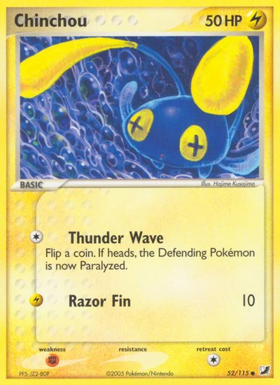Chinchou – Unseen Forces nr 052/115 (Standard)