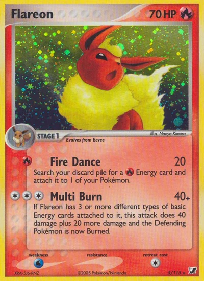 Flareon – Unseen Forces nr 005/115 (Standard)