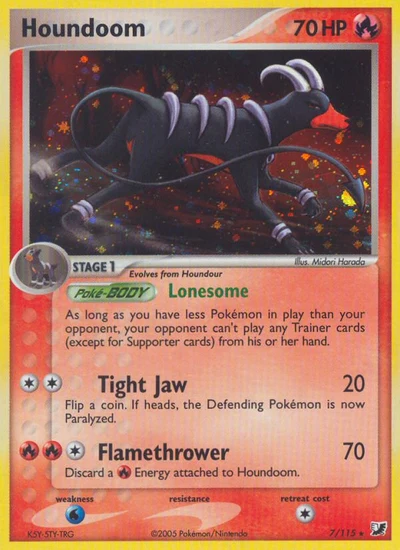 Houndoom – Unseen Forces nr 007/115 (Standard)