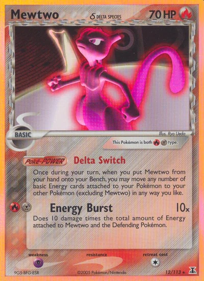 Mewtwo δ – Delta Species nr 012/113 (Standard)