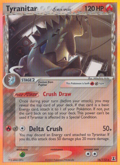 Tyranitar δ – Delta Species nr 016/113 (Standard)