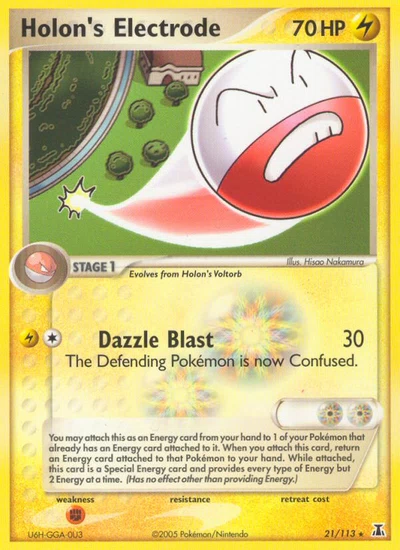 Holon's Electrode – Delta Species nr 021/113 (Standard)
