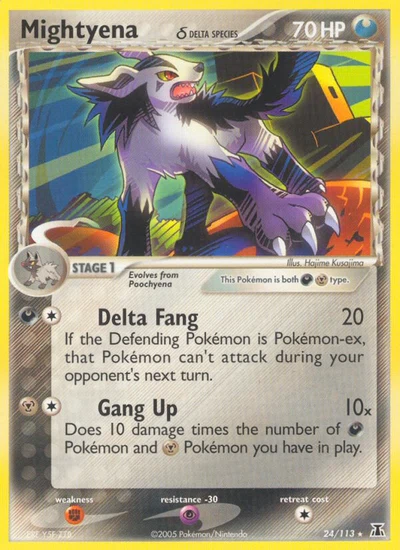 Mightyena δ – Delta Species nr 024/113 (Standard)