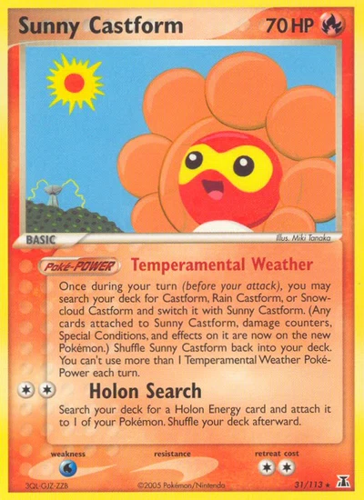Sunny Castform – Delta Species nr 031/113 (Standard)