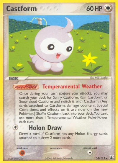 Castform – Delta Species nr 034/113 (Standard)