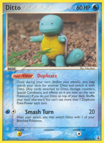 Ditto – Delta Species nr 040/113 (Standard)