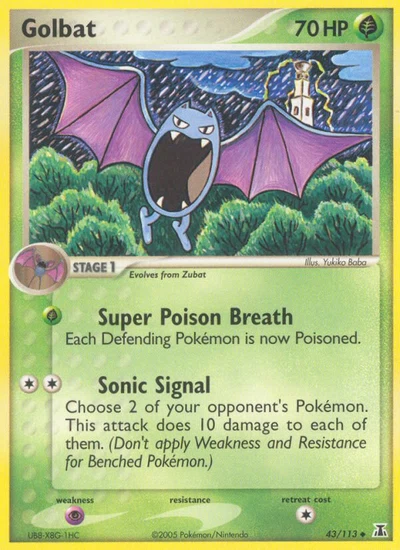 Golbat – Delta Species nr 043/113 (Standard)
