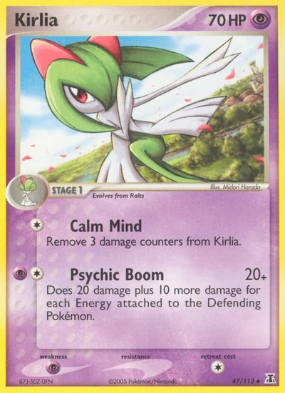 Kirlia – Delta Species nr 047/113 (Standard)