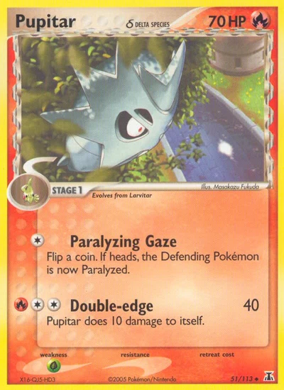 Pupitar δ – Delta Species nr 051/113 (Standard)